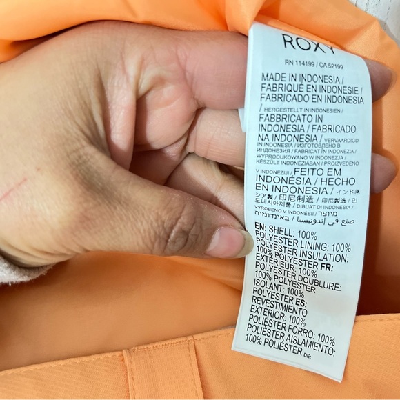 Roxy Chloe Kim Wood Rose Technical Snow Pant Size XL NWT - Picture 12 of 16